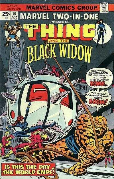 Marvel Two-In-One (1974 series)  #10, Fine+ (Stock photo)