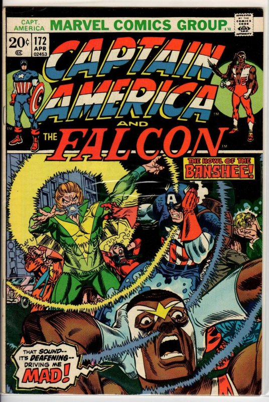 Captain America #172 (1974) 4.0 VG