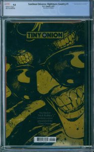 Sandman Universe: Nightmare Country #1 Tiny Onion Foil Edition CGC 9.8