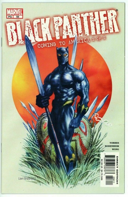 Black Panther #58 (1998) - 9.0 VF/NM *Coming to America*