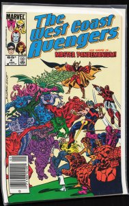 West Coast Avengers #4 (1986) West Coast Avengers / Avengers West Coast