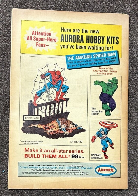 Thor #135 1966 Jack Kirby Stan Lee Fine Condition