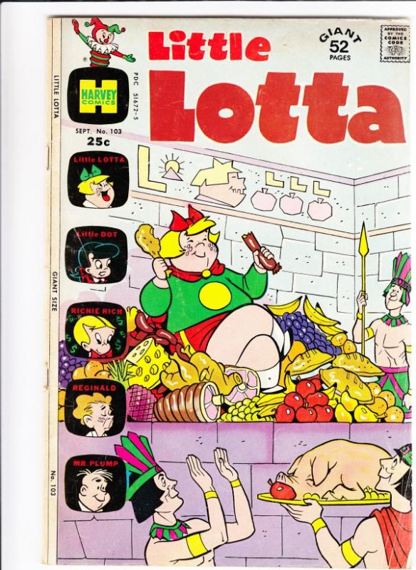 Little Lotta #103 (Sep-72) VG/FN+ Mid-Grade Little Lotta