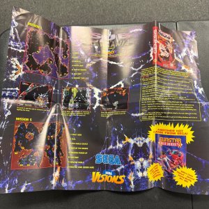 Sub Terrania Sega Genesis Comic Pinup Poster 1994 12 ET14