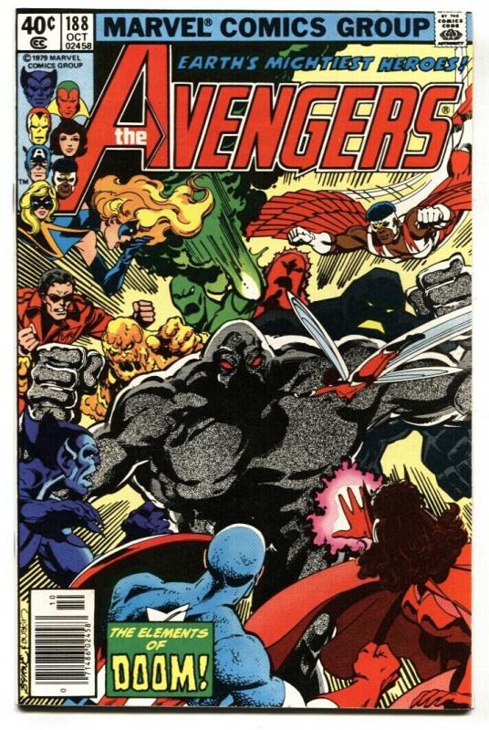 AVENGERS #188 COMIC BOOK 1st ELEMENTS OF DOOM Marvel NM-