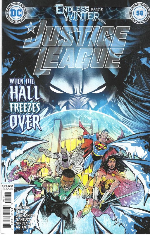 Justice League #58 (Feb 2021) - Batman, Green Lantern, Black Adam, Wonder Woman