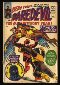 Daredevil #11 GD- 1.8 Marvel Comics