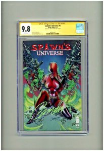 Spawn's Universe #1 Four Covers Set A-D Signed By J Scott Campbell CGC 9.8 SS