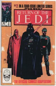 RETURN of the JEDI #2, STAR WARS, VF+, Skywalker, Darth Vader, 1983