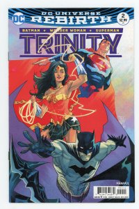 Trinity #2 (2016 v2) Francis Manapul Batman Superman Wonder Woman VF+