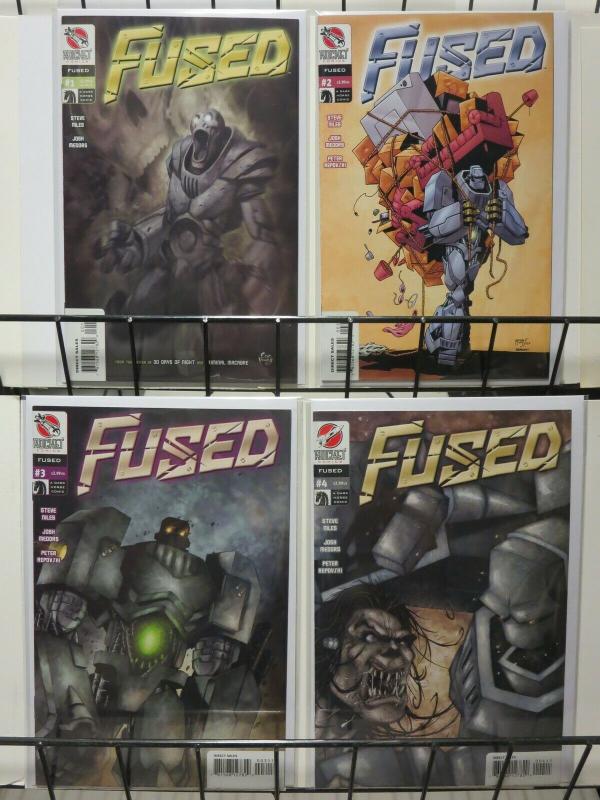 FUSED (2003 DARK HORSE/ROCKET) 1-4  Steve Niles