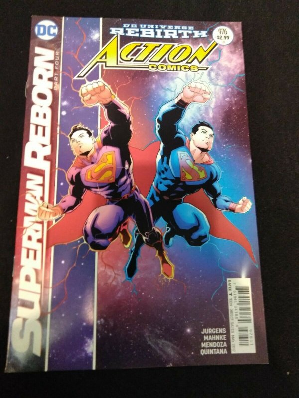 Action Comics #976 DC Universe Rebirth Superman Reborn Part Four Cover A