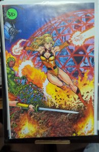George Perez's Sirens #1 Cover C - Wraparound Inter-Connecting Cover