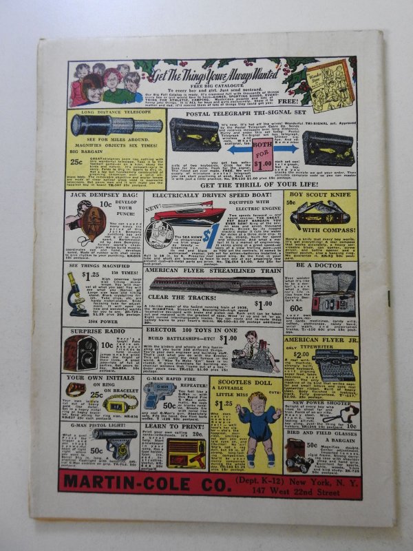 King Comics #9 (1936) Sharp VG+ Condition!