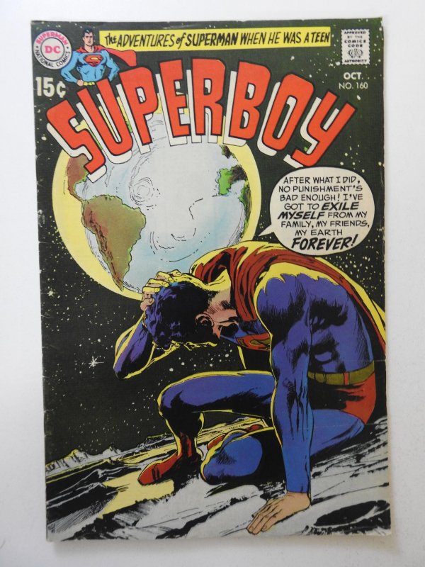 Superboy #160 (1969) VG/FN Condition!