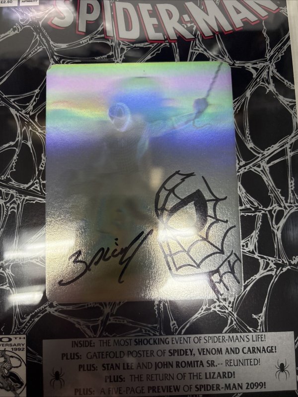 Amazing Spider-Man (1992) # 365 (CGC 9.8) Signed & Sketch Mark Bagley  * 1st App