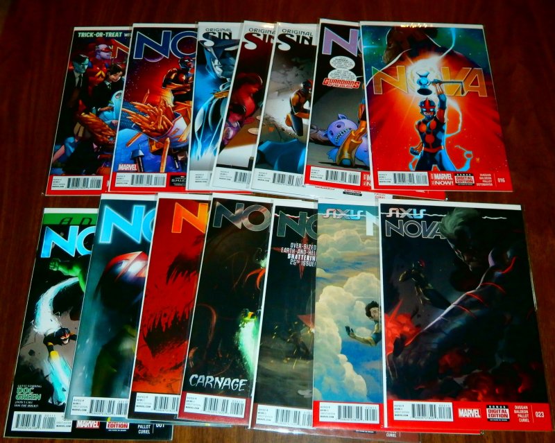 Nova   vol. 5   #1-3,5-27,31, Annual #1 (set of 28)