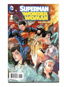 Superman / Wonder Woman #1 - Wraparound Tony S. Daniel Cover (9.0) 2013