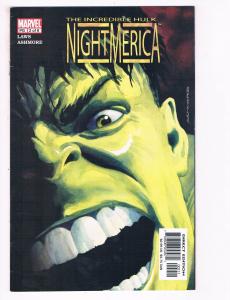 Hulk Night America # 2 Of 6 NM Marvel Comic Book Limited Series Avengers S80