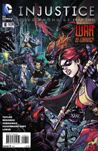 Injustice Gods Among Us Year Two #8 2014 Raapack DC Comics H27