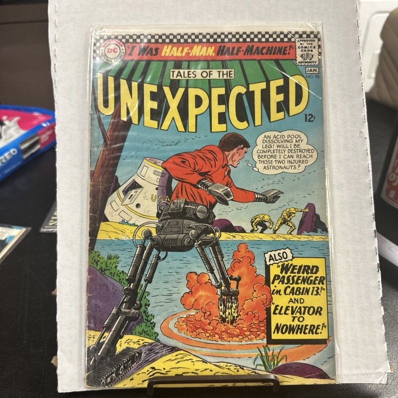 JERRY WEIST ESTATE: TALES OF THE UNEXPECTED #98 (DC 1966)