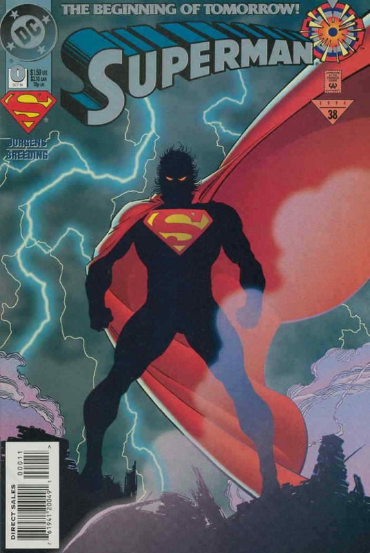 Superman (2nd Series) #0 VF/NM; DC | save on shipping - details inside