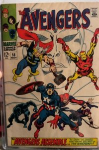 The Avengers #58 (1968) The Avengers 