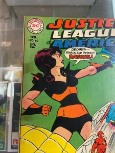 Justice League America 60 GD/VG- Detached centerfold