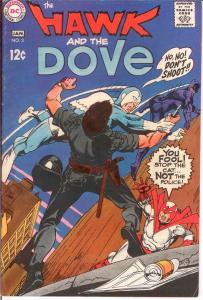 HAWK & DOVE (1968) 3 F-VF January 1969 COMICS BOOK