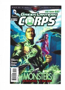 Green Lantern Corps #19 through 21 (2013)