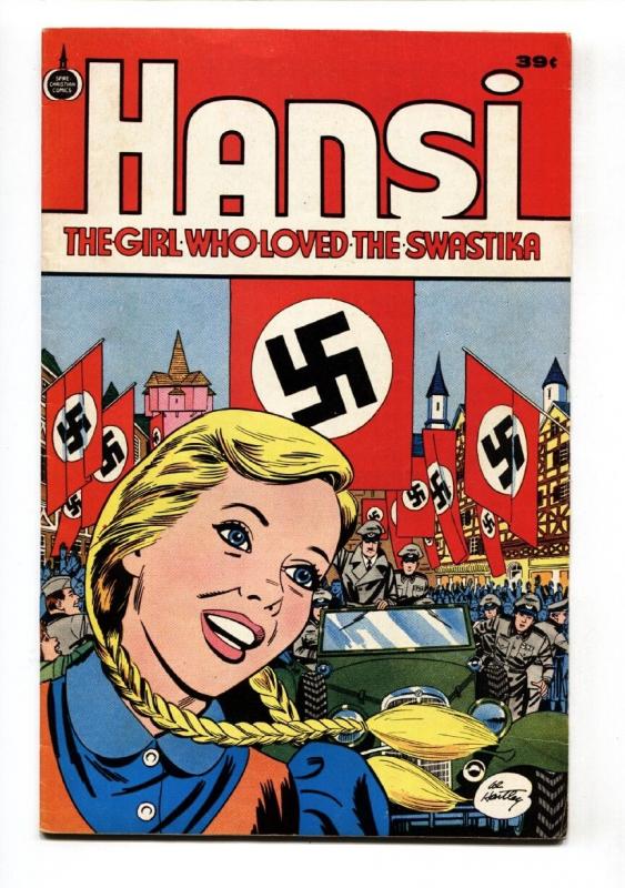 Hansi, the Girl WHO Loved the Swastika 1976-Hitler-Hartley Wwii-39¢-Fn+ |  Comic Books - Bronze Age, War / HipComic