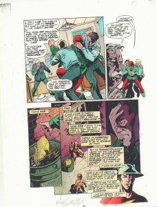 National Comics #1 p.21 Color Guide Art - Flash Jay Garrick by John Kalisz