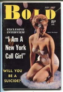 MAG: Bold 7/1957-Sports Report-Anne Neyland-mini-mag-pin-ups-current events-G