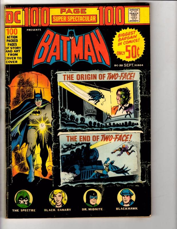 DC 100 Page Super Spectacular Batman DC-20 FN Robin Wildcat Gotham Joker JG2