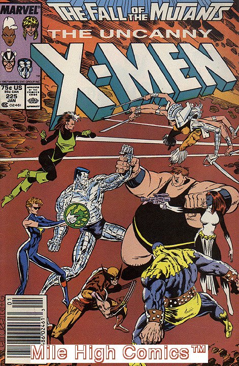 X-MEN  (1963 Series) (#1-113, UNCANNY X-MEN #114-544) ( #225 NEWSSTAND Fair 