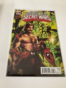 Deadpool’s Secret Secret Wars 4 Nm Near Mint Signed Cullen Bunn Marvel