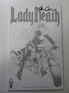 Lady Death: Merciless Onslaught Incentive Edition (2017) NM Cond! Signed W/ COA!