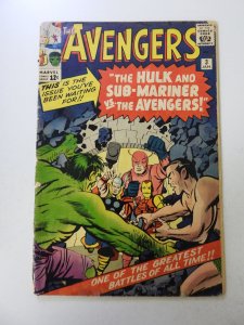 The Avengers #3 (1964) apparent GD+ condition see description
