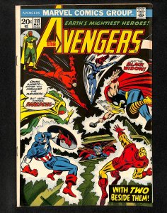 Avengers #111 Black Widow Joins!