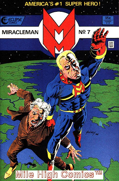 MIRACLEMAN  (1985 Series)  (ECLIPSE) #7 Very Good Comics Book