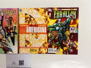 4 DC Comic Books Parallax # 1 + Pax Americana # 1 + Legionnaires # 47 49 45 JS44