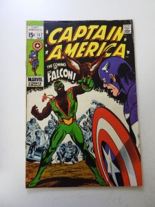 Captain America #117 (1969) 1st appearance of The Falcon FN- condition