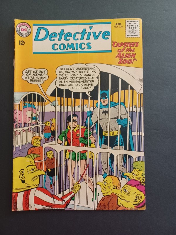 Detective Comics #326 - Batman - Robin - sci-fi - 1964 - FN