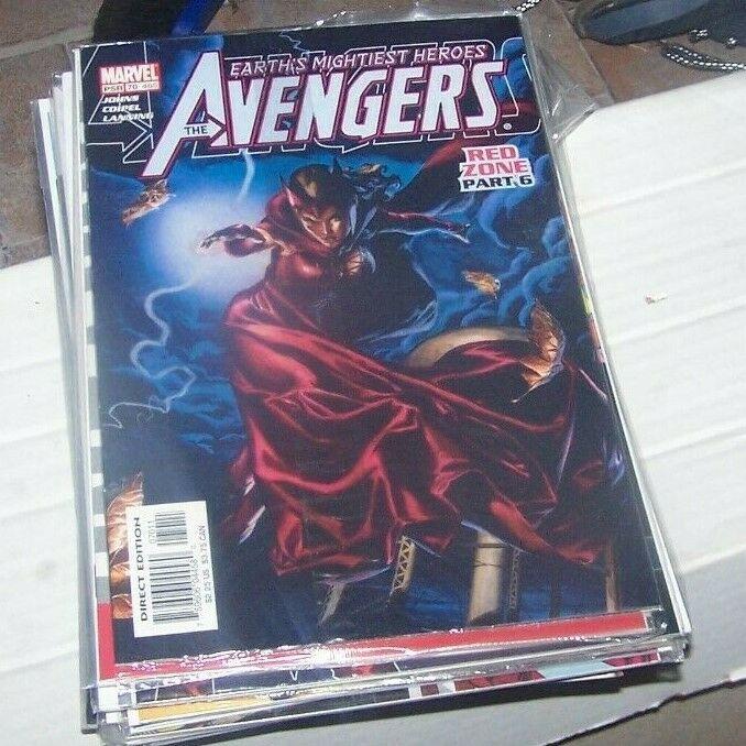 AVENEGERS # 70 / 485  2003 MARVEL RED ZONE PT 6  RED SKULL  subscription issue