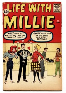 Life With Millie #11 1961-Marvel-paper dolls-Chili-comic book-VG