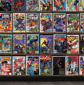 Huge Lot 120+ Comics with Thor, All Star Squadron, Superman & More!