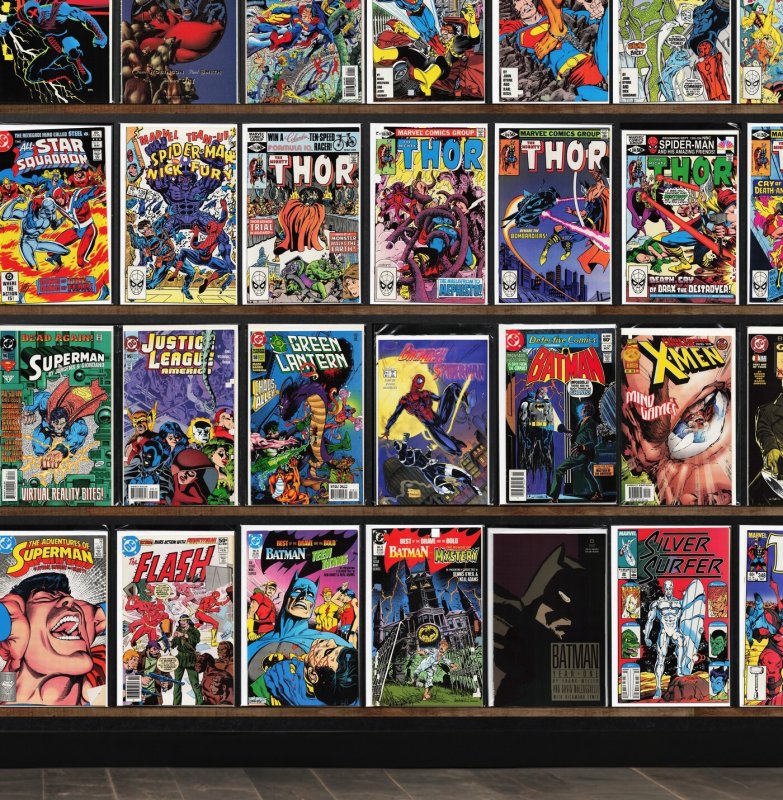 Huge Lot 120+ Comics with Thor, All Star Squadron, Superman & More!