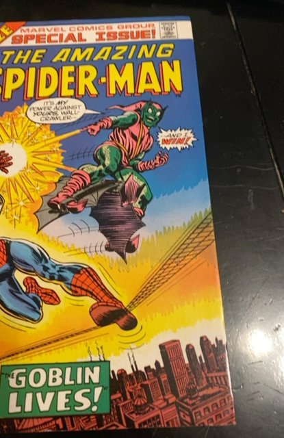 The Amazing Spider-Man Annual #9 (1973) green Goblin high grade retold