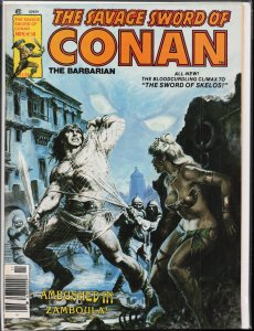 The Savage Sword of Conan #58 (1980) Conan