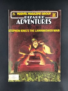 Bizarre Adventures #29 (1981) Adaptation of Stephen King's Short Story